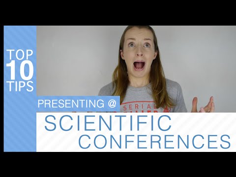 Video: How To Hold A Scientific Conference