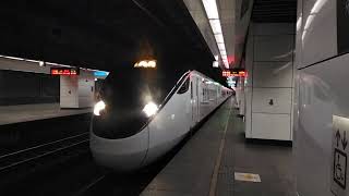 422次新自強號城際列車EMU(3000)型松山站出站