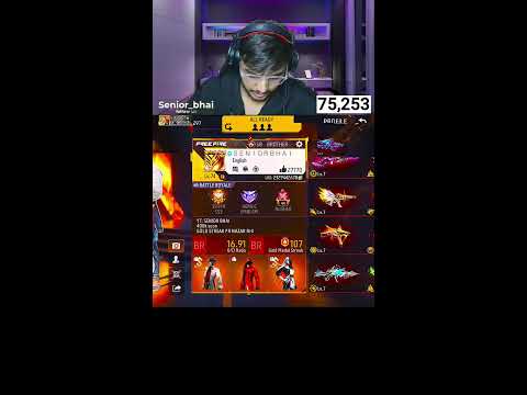 🔴 LIVE | Top 1 Grandmaster Push 🔥 | Free Fire Shorts Live #shorts  #shortslive  #freefire