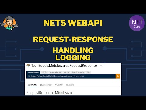 NET5 WebAPI Request Response Logging | Middleware