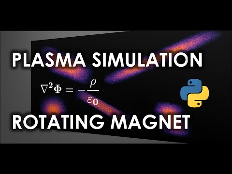 Evolving Plasma Simulation 0.1M Particles