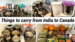 ?? to ?? இந்தியாவில் இருந்து கனடாவிற்கு / Things to pack from India to Canada / Groceries