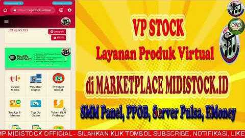 VPSTOCK -VIRTUAL PRODUCT STOCK - SMM PANEL, PPOB, PULSA, EMONEY- SERVER TERMURAH INDONESIA