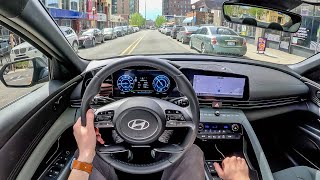 2024 Hyundai Elantra Hybrid  50 MPG Real World City Commute