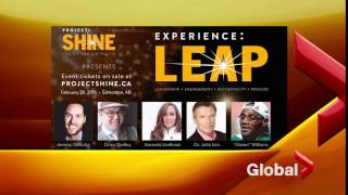 Download lagu Global TV joins Project: Shine at Experience: LEAP on Feb 29th - Edmonton
