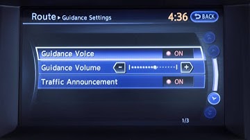 2013 Infiniti QX -  Voice Guidance (if so equipped)