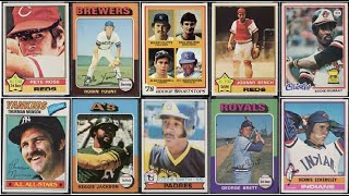 The 20 Most Valuable Topps Baseball Cards From 19751979
