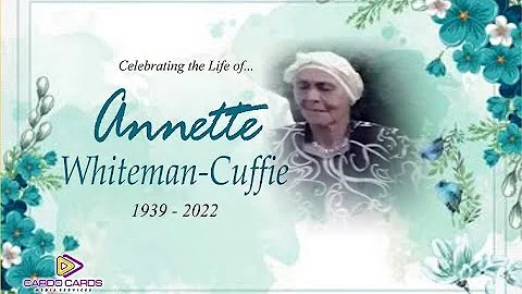 Celebrating the Life of... Annette Whiteman-Cuffie