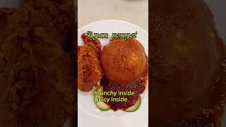 #Ayam penyet #Malaysian dish #youtubeshort #food