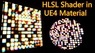 HLSL Shader in UE4 Material Custom Node | Download Project Files