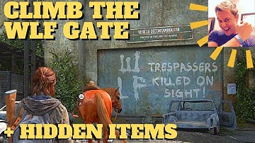 The Last of Us 2: How to climb WLF Gate/Wall w/Dina + Hammer (Chapter 8 The Gate Seattle Day 1 TLOU2