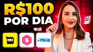 NESSES 3 SITES VOCÊ PODE GANHAR R$100 POR DIA DE GRAÇAS Sites gratuitos que pagam de verdade