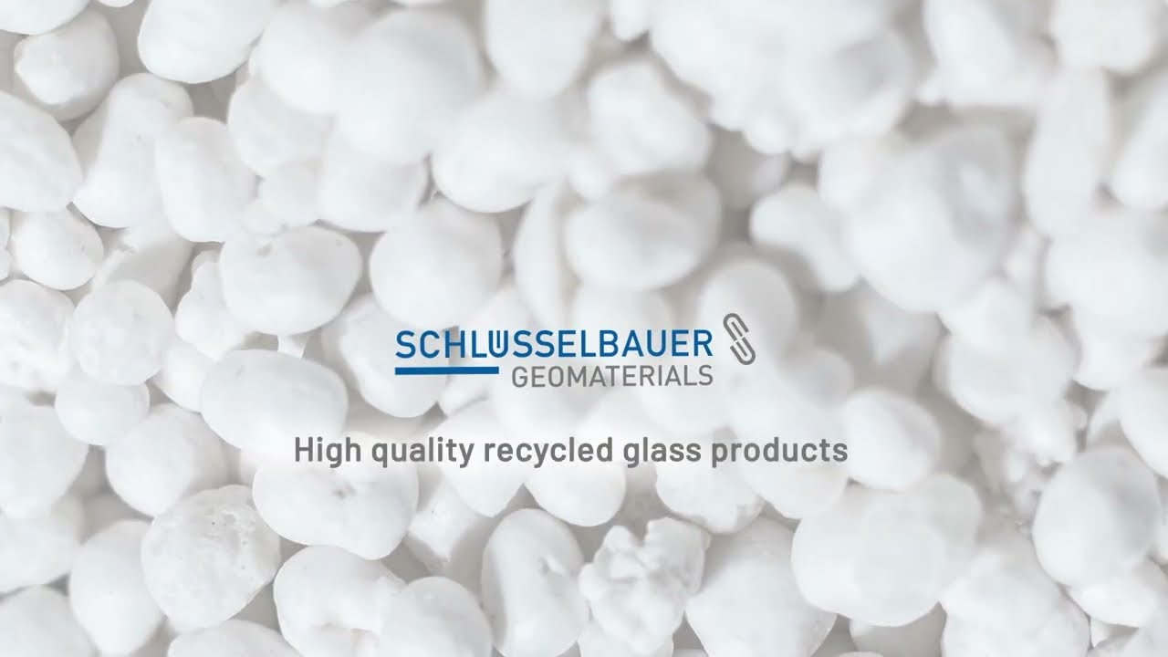 Installation of GEOMATERIALS foam glass bubbles - thermal insulation can be that simple and valuable