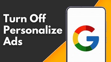 How to Turn Off Personalize Ads on Google Account