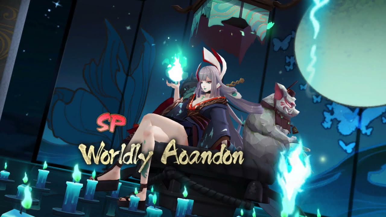 [ ONMYOJI ] Worldly Aoandon SP Summon