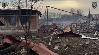 російська федерація одним авіаційним ударом перетворила село Казача Локня на хутір