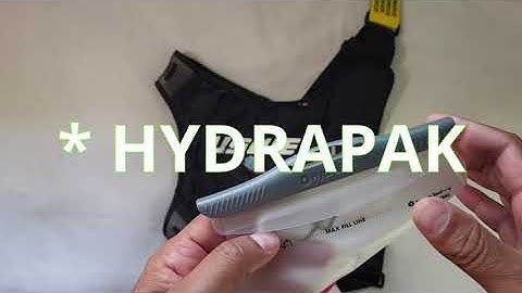 How To Open A Brand New New USWE or HydraPack Hydration Bladder