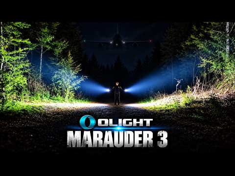Alone in the Dark Forest…  | Olight Marauder 3 #asmr
