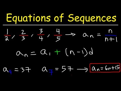 Writing a General Formula of an Arithmetic Sequence