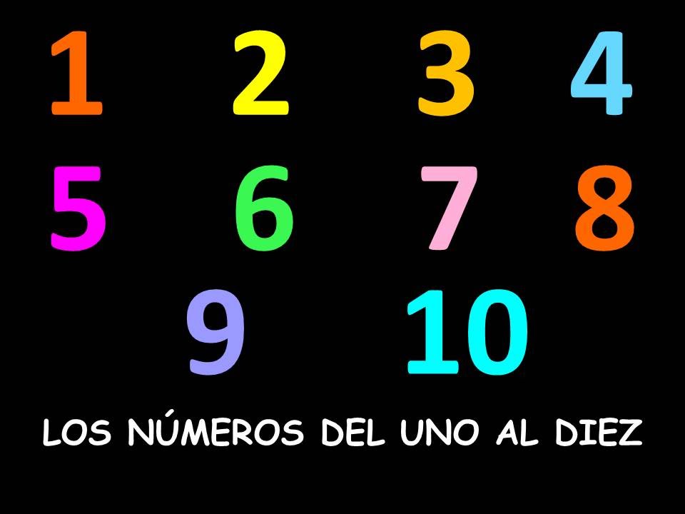 CONTANDO DEL UNO AL DIEZ EN ESPAÑOL CON SUBTÍTULOS - VIDEOS PARA NIÑOS