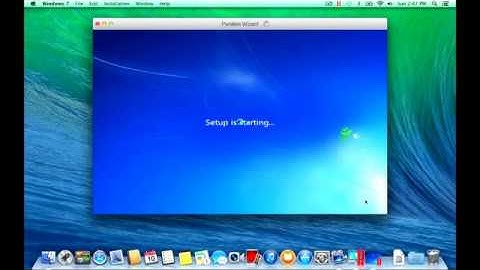 How to Install Windows 7 in Parallels Desktop 10