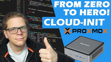 Proxmox VE 7 Cloud-Init - Einfach erklärt, Debian mit Cloud-Init gestartet