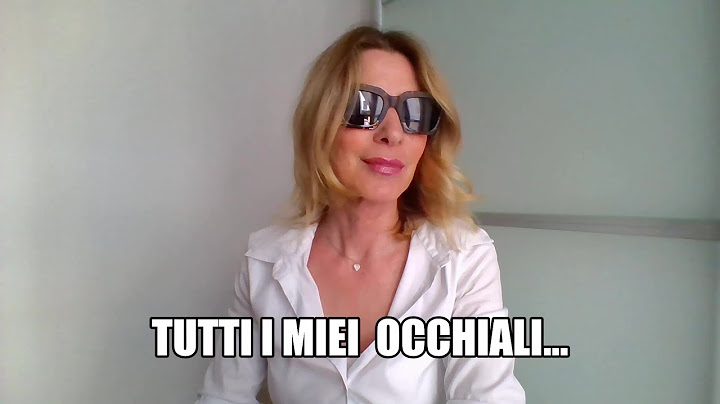Tendenze occhiali da sole.. e tutti i miei occhiali.