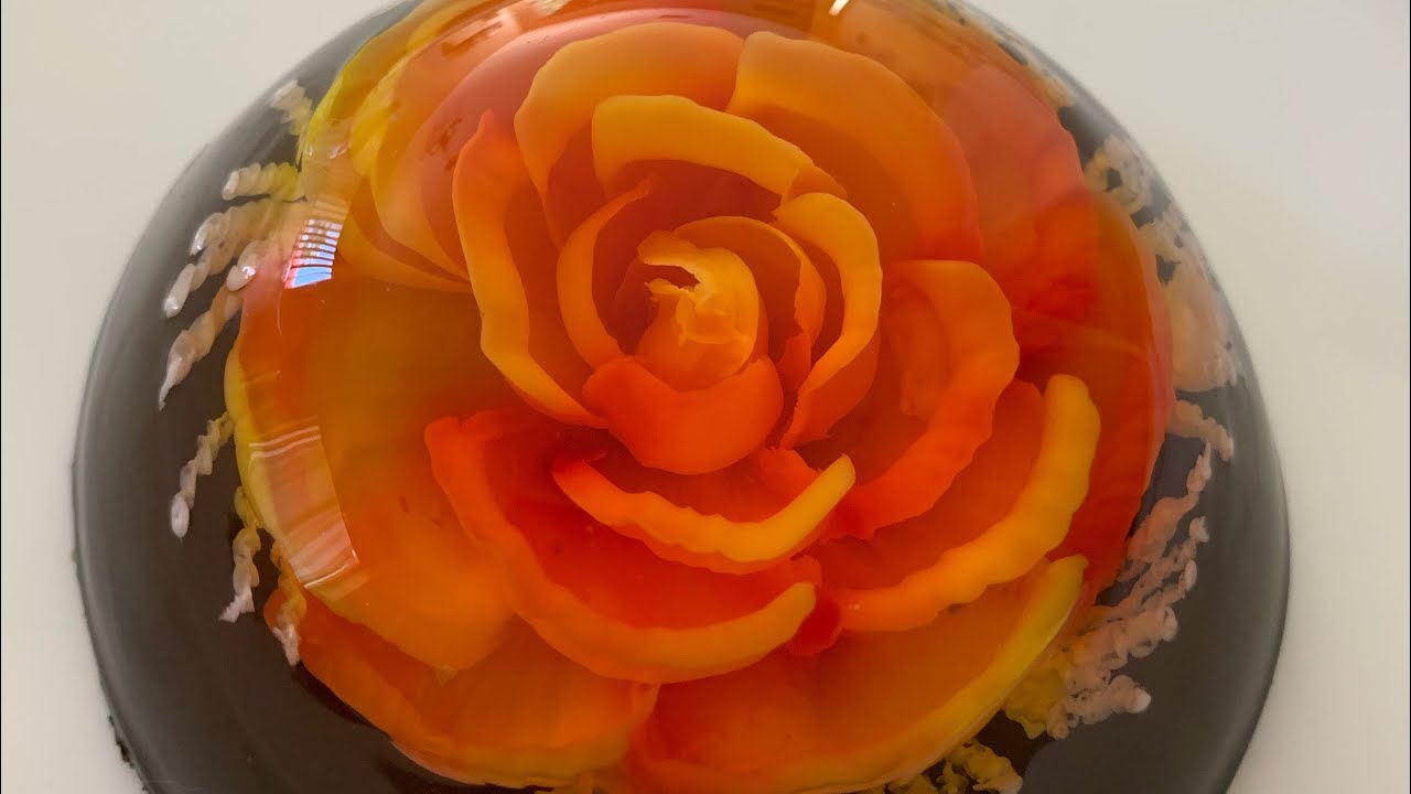 Gelatin Art Rose Petal 3D Gelatin Art Market ™️
