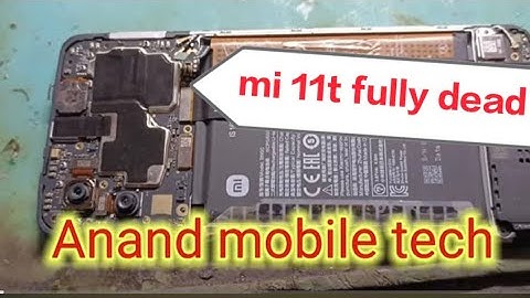 MI 11T,11T 5G,MI 11i  DEAD SOLUTION
