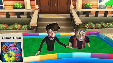 Scary Robber Home Clash #10 Slime Time! New Levels New Update - GamePlay