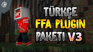 TÜRKÇE FFA PLUGİN PAKETİ V3! Özel Eklentiler + MAP (Minecraft)