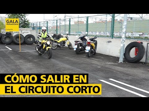 ? Salida del Circuito Corto ? I Empezar en MOTO ✊ EXÁMEN Carnet A2 I Parte 1