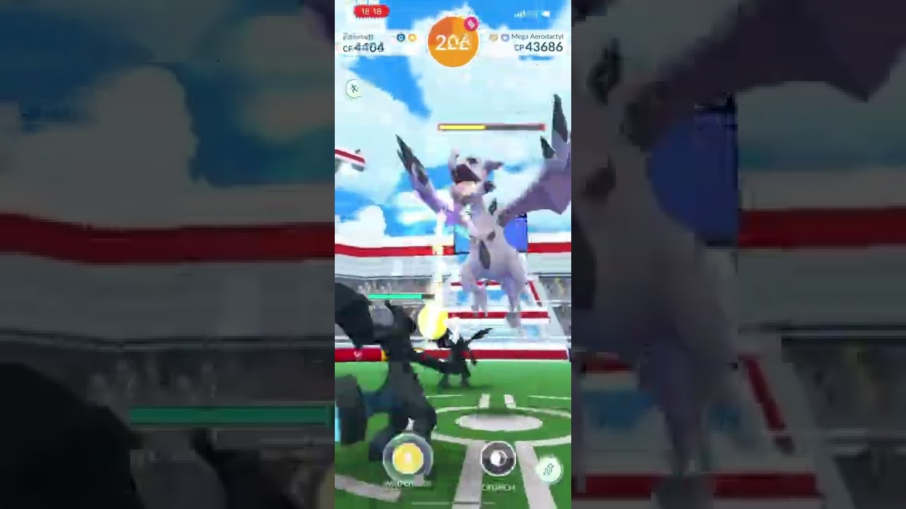 DUO MEGA AERODACTYL POKEMON GO