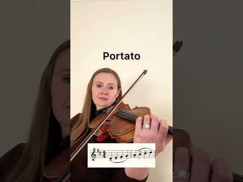 Bow strokes indicated