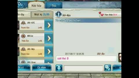 [Tru Tiên 3D] s17 - Cặp đôi bền chặt nhất sever