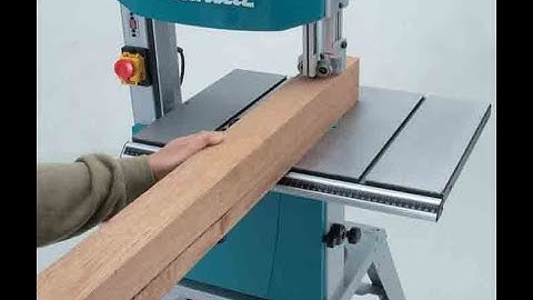 LB 1200F makita  wood cutting machine with makita band saw.şerit testere ile 13 cm  meşe kesimi