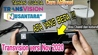 Unboxing dan Cara Pasang TRANSVISION Nusantara HD versi November 2022 tahan Cuaca #tvdigital#solusi
