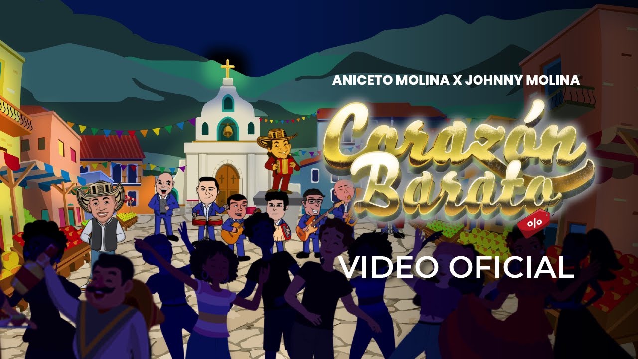 Aniceto Molina & Johnny Molina - Corazón Barato (Video Oficial)