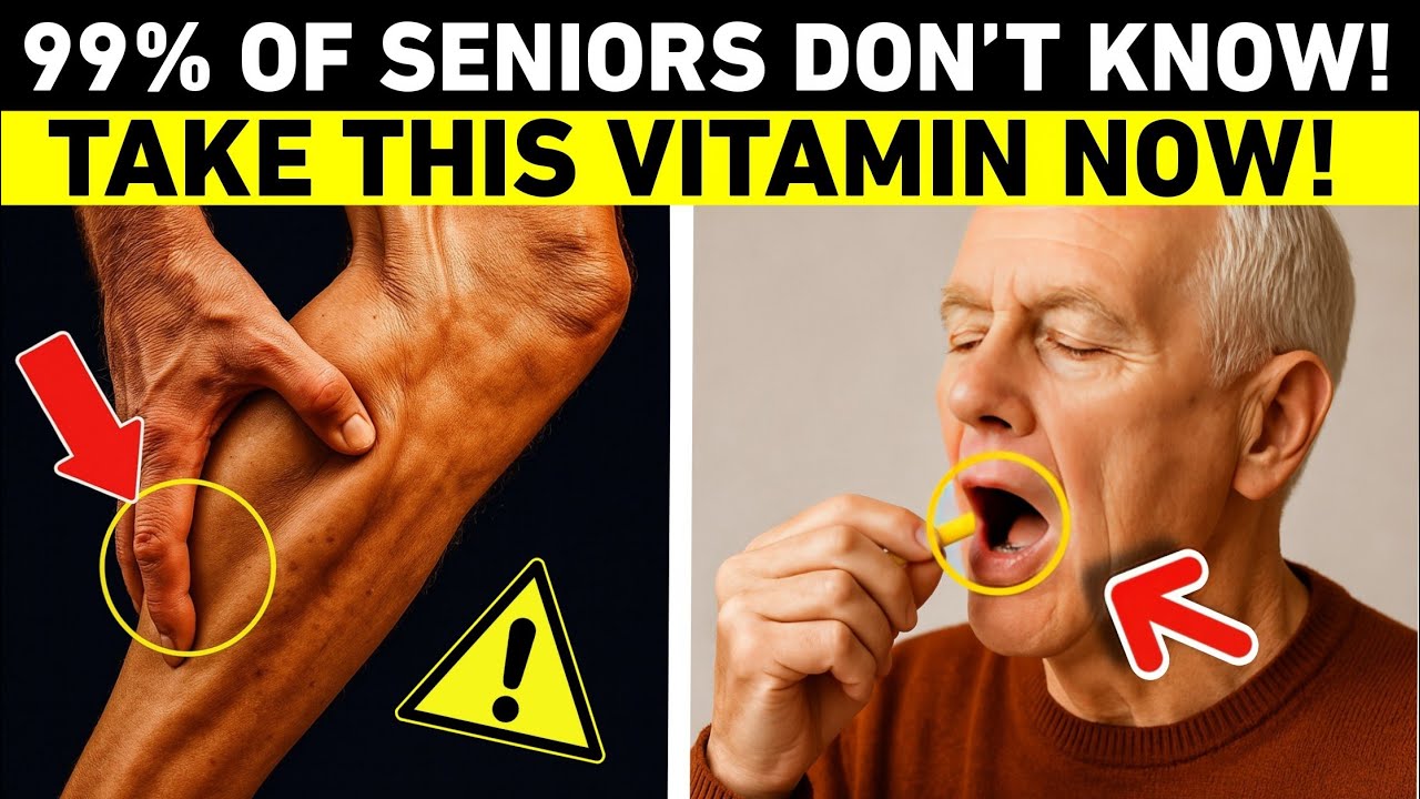STOP Leg Pain After 60 💥 The 3 Nerve-Healing Vitamins Your Doctor Never Told You! 🦵