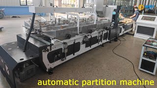 WD 7 Multi cell automatic # partition assembler cardboard inserter equipment