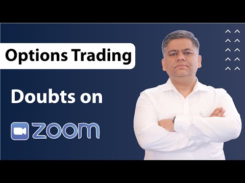 Options Trading Doubts on Zoom | By Kundan Kishore