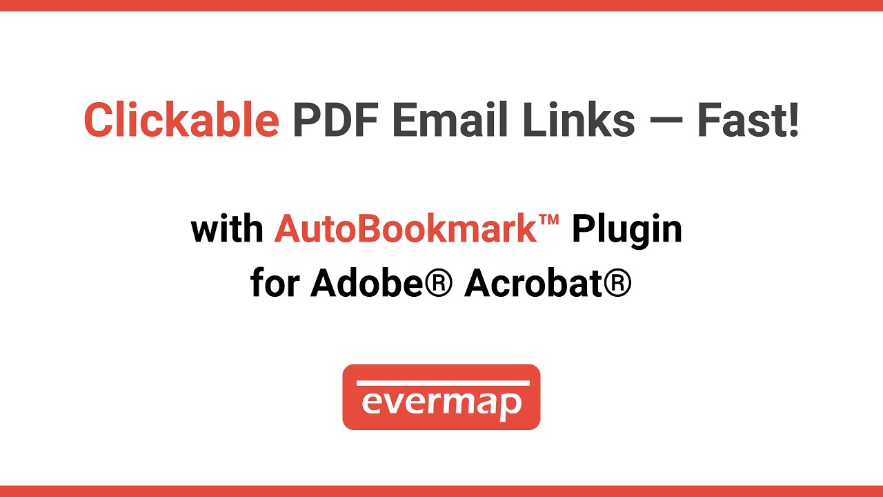How to Add Email Links to PDFs Automatically in Adobe Acrobat ...