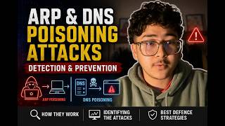 Understanding ARP & DNS Poisoning Attacks