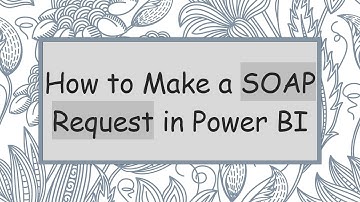 How to Make a SOAP Request in Power BI