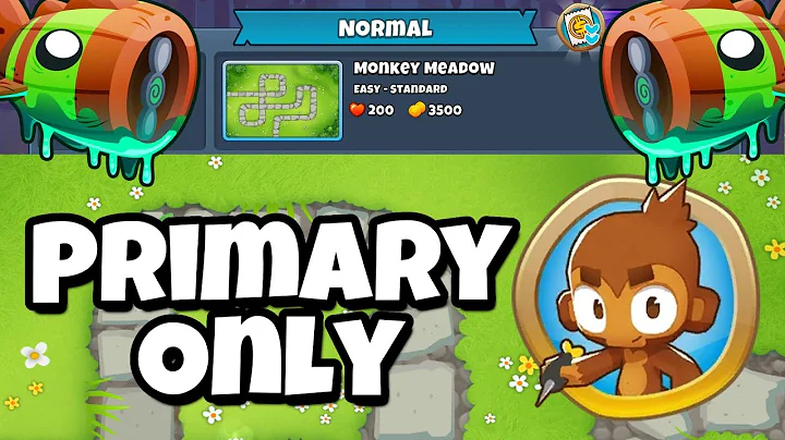 BTD6 Bloonarius Boss Tutorial || No Monkey Knowledge || Monkey Meadow