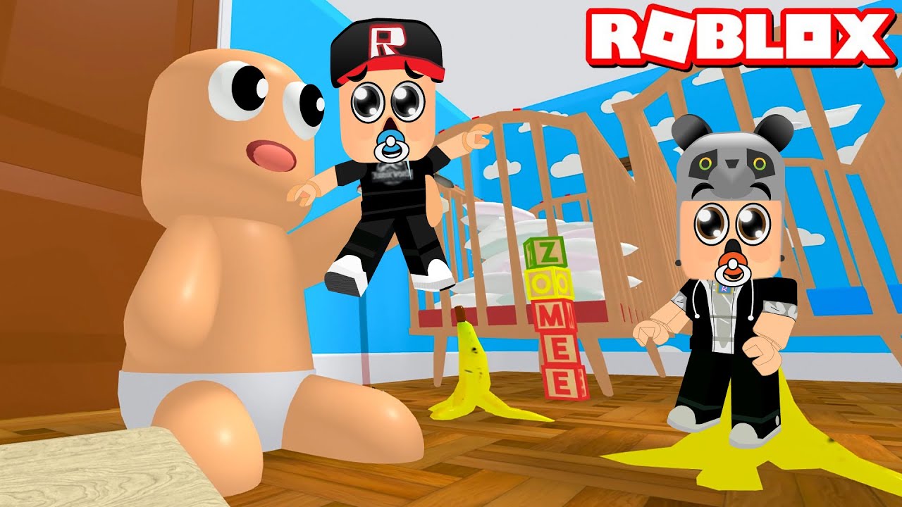 Yaramaz Bebeklerin Evinden Kaçıyoruz Panda Ile Roblox Escape The