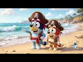 Bluey's Pirate Treasure Map