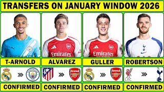 🚨 LATEST CONFIRMED TRANSFER NEWS JANUARY WINDOW 2026 | Arnold✅ Alvarez✅ Guller✅ Robertson✅ screenshot 3