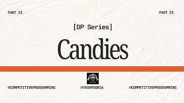 Candies (AtCoder DP M) | DP with Prefix Sums Optimization | Dynamic Programming Explained