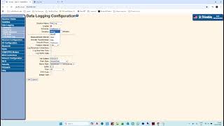 R10 Data Logging Setting